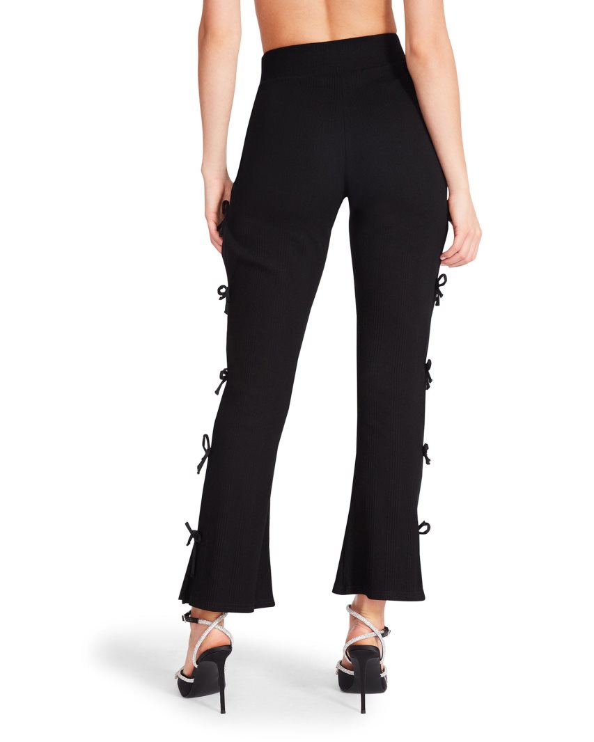 Black Steve Madden Angelina Women's Pants | PH 2573OKL